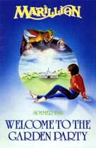 Concert Programme - Welcome To The Garden Party - Summer 1986 (front page)